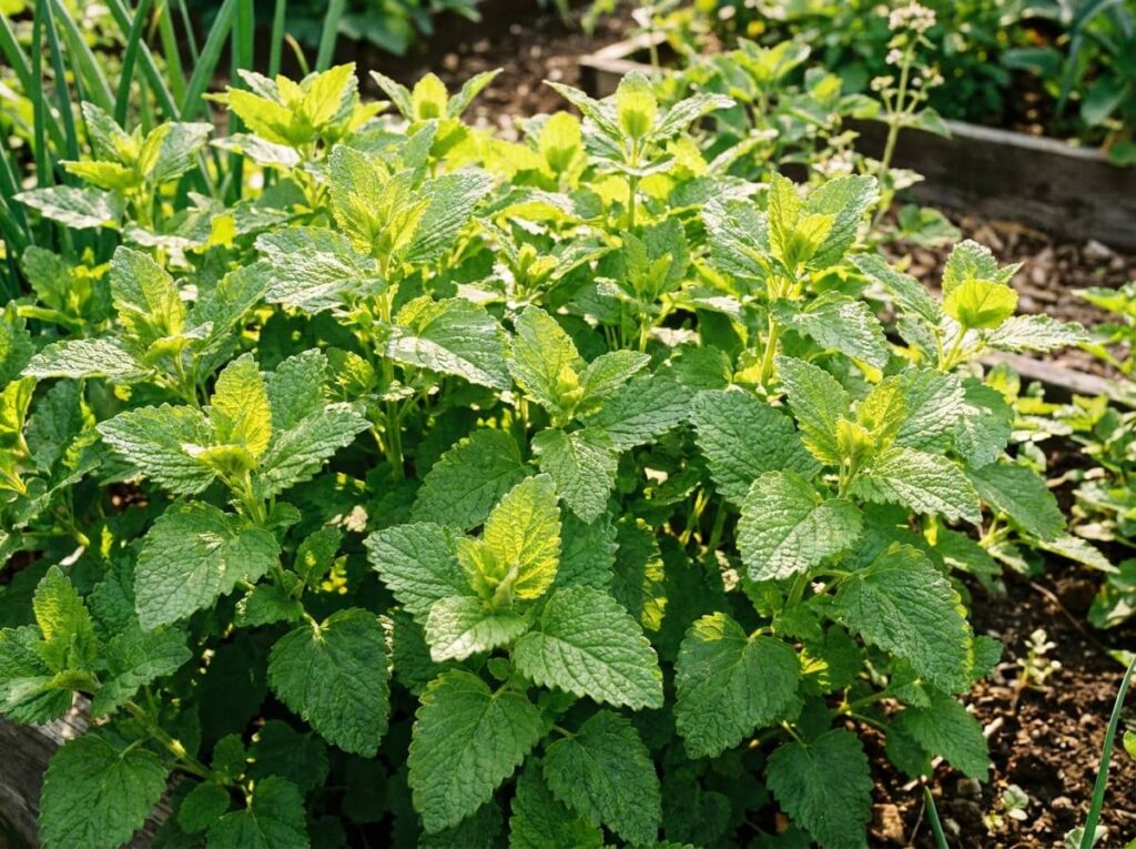 La mélisse officinale - l'herbe des soirs d'été qui n'en finissent pas