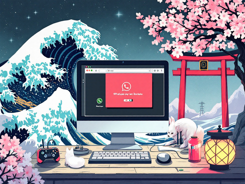 Adobe Acrobat: a browser extension opens WhatsApp Web to malicious sites