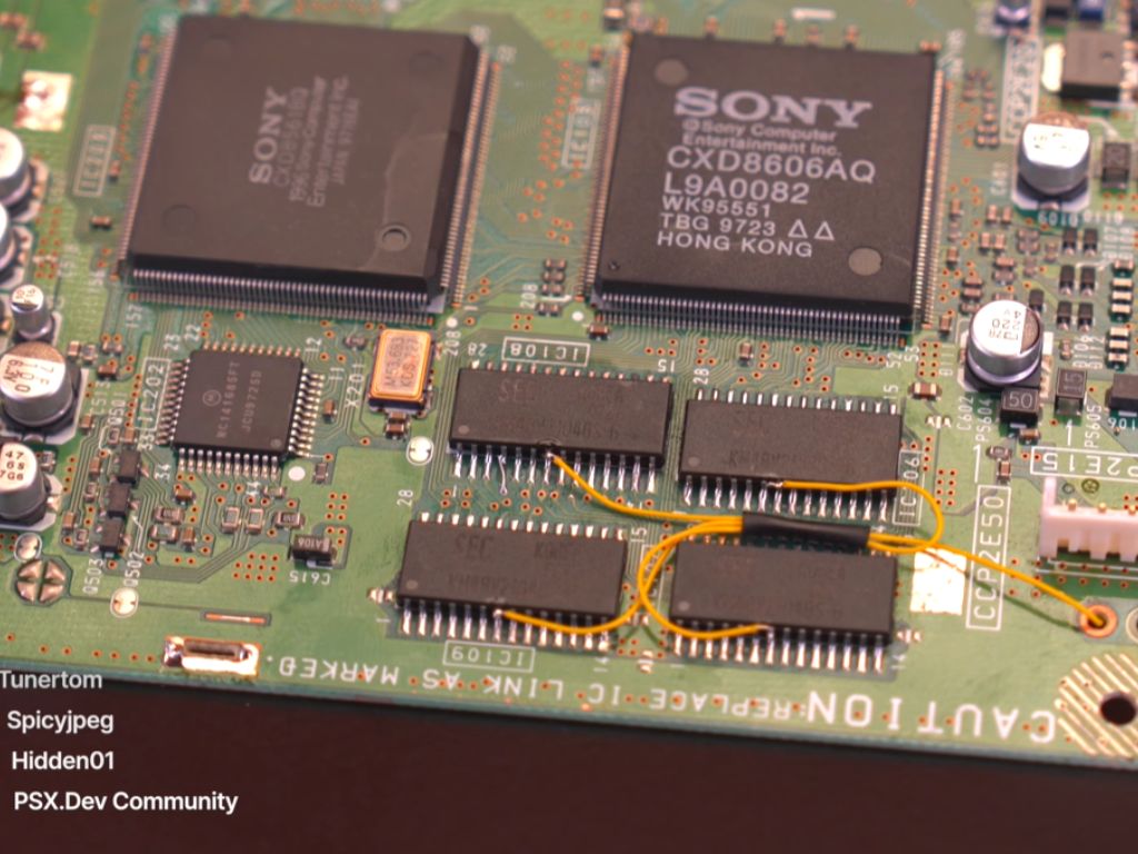 Thirty years later, the original PlayStation gains 8× its RAM thanks to a community mod