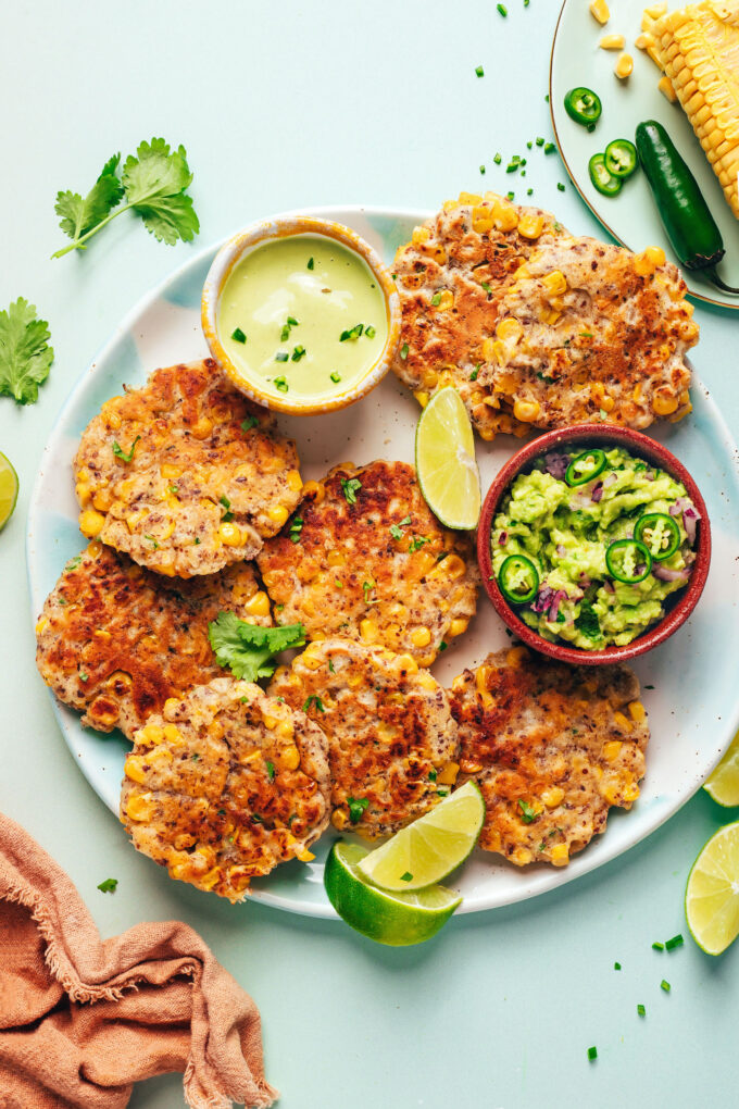 Beignets de maïs au jalapeño, l'été qui croustille
