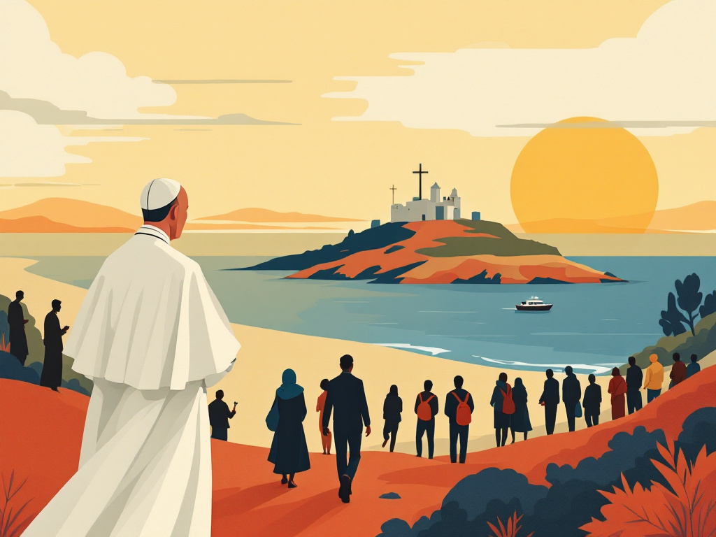 Léon XIV à Lampedusa : dans les pas de François, un Pape face à la Méditerranée