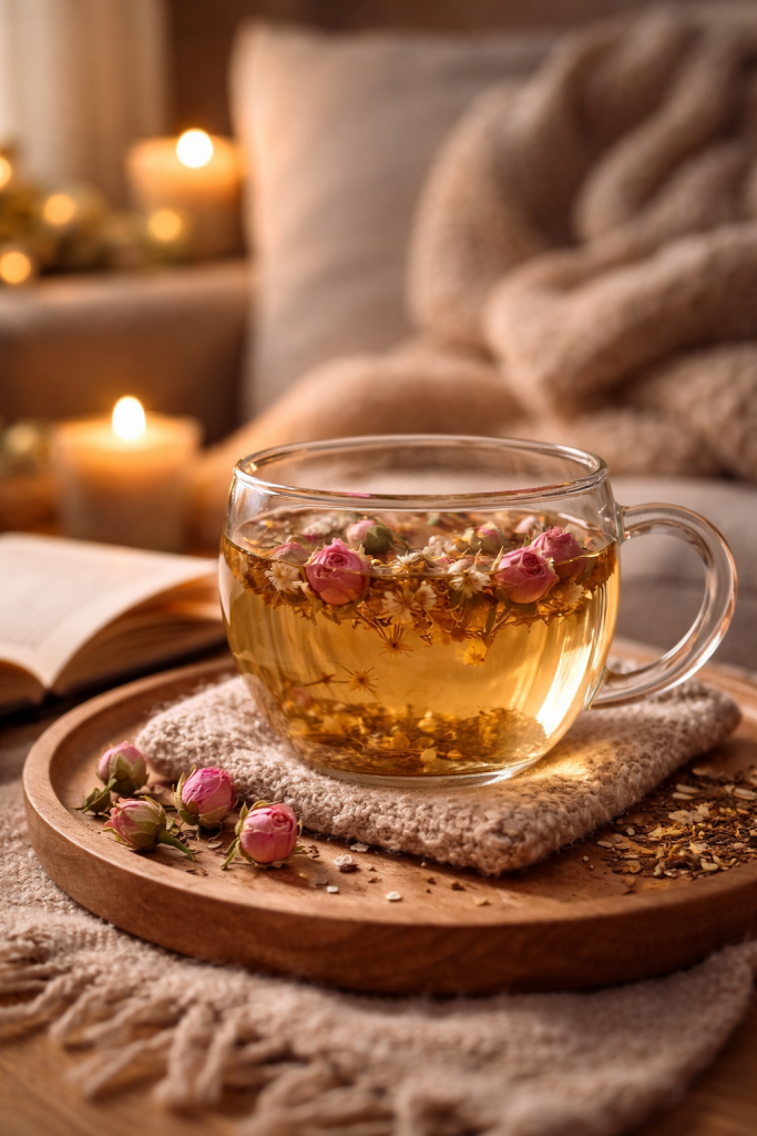 La tisane camomille & mélisse du soir - le rituel qui aide à déposer la journée