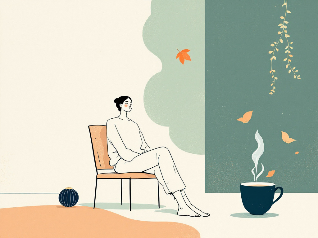 Anchoring when the mind spins - a short ritual to return to the ground